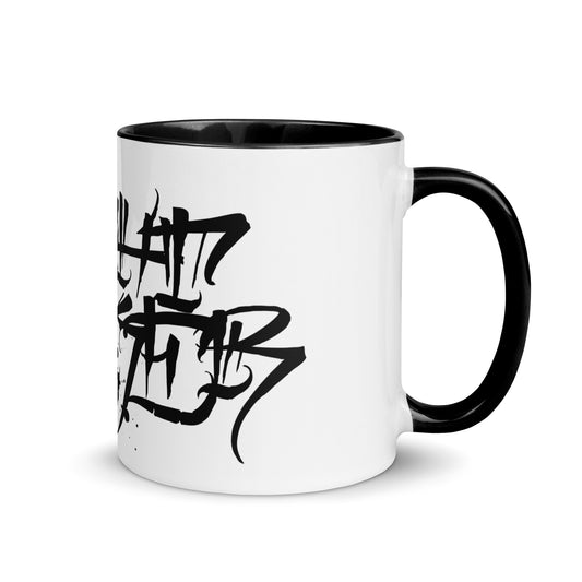Dark Heart City “LIGHTWORKER” Mug with Color Inside