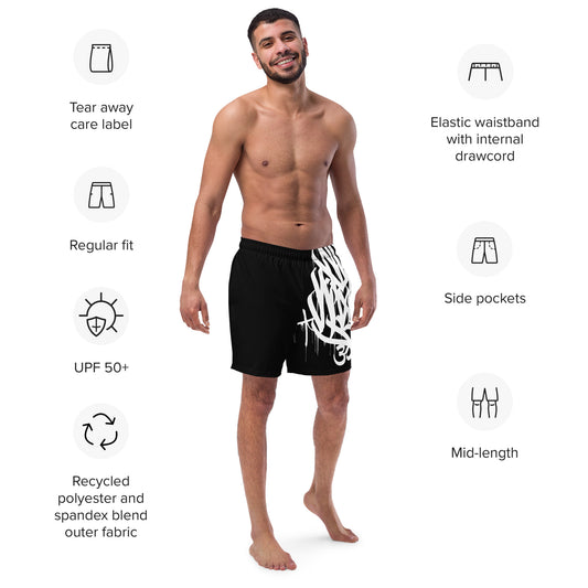 Dark Heart City “Namaste” - Men's swim trunks