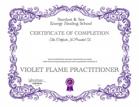 VIOLET FLAME PRACTITIONER CERTIFICATION