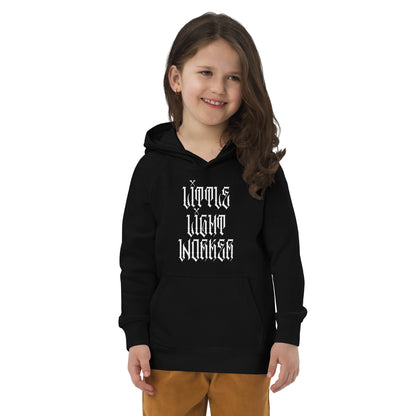 Dark Heart City “Little Lightworker” Kids eco hoodie