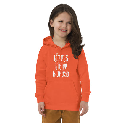 Dark Heart City “Little Lightworker” Kids eco hoodie