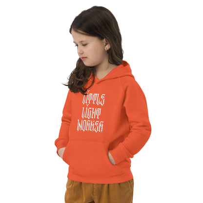 Dark Heart City “Little Lightworker” Kids eco hoodie