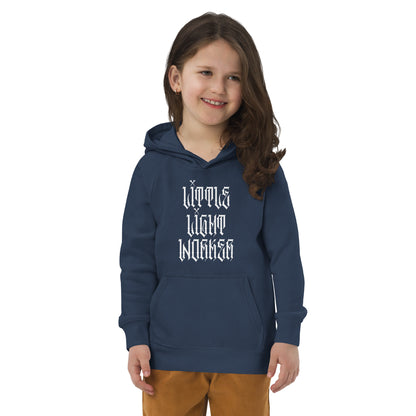 Dark Heart City “Little Lightworker” Kids eco hoodie