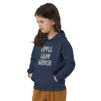 Dark Heart City “Little Lightworker” Kids eco hoodie