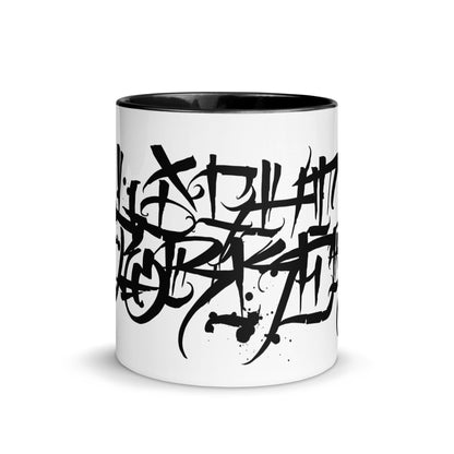 Dark Heart City “LIGHTWORKER” Mug with Color Inside