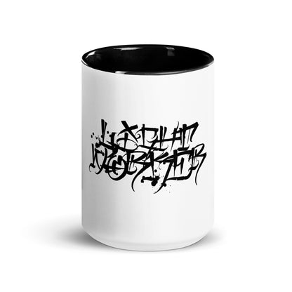 Dark Heart City “LIGHTWORKER” Mug with Color Inside