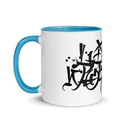 Dark Heart City “LIGHTWORKER” Mug with Color Inside