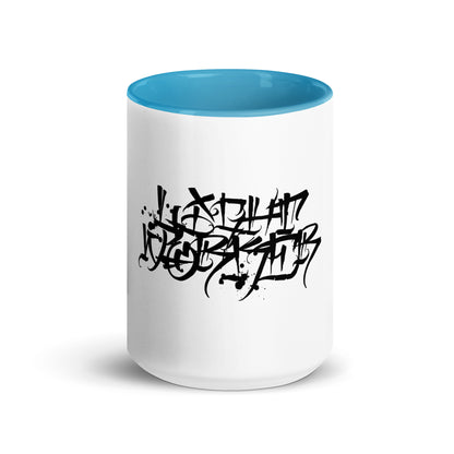 Dark Heart City “LIGHTWORKER” Mug with Color Inside
