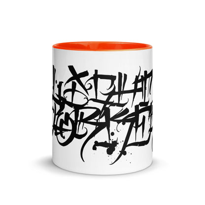 Dark Heart City “LIGHTWORKER” Mug with Color Inside
