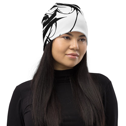Dark Heart City “No No No No” - All-Over Print Beanie