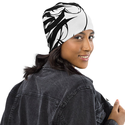 Dark Heart City “No No No No” - All-Over Print Beanie