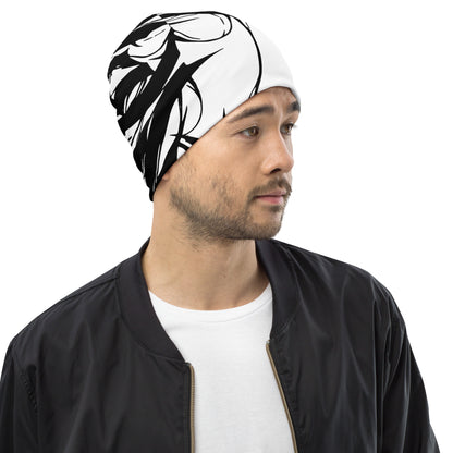 Dark Heart City “No No No No” - All-Over Print Beanie