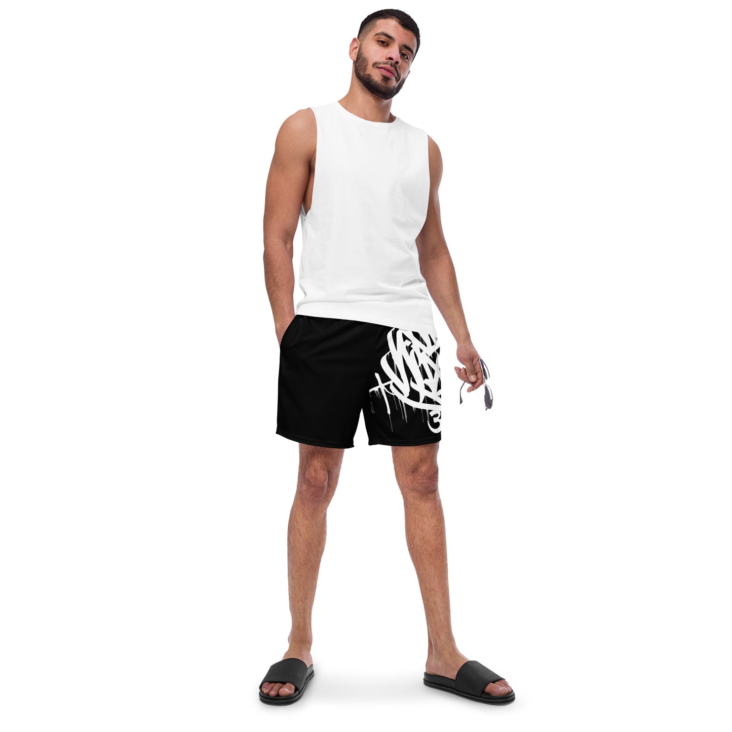 Dark Heart City “Namaste” - Men's swim trunks