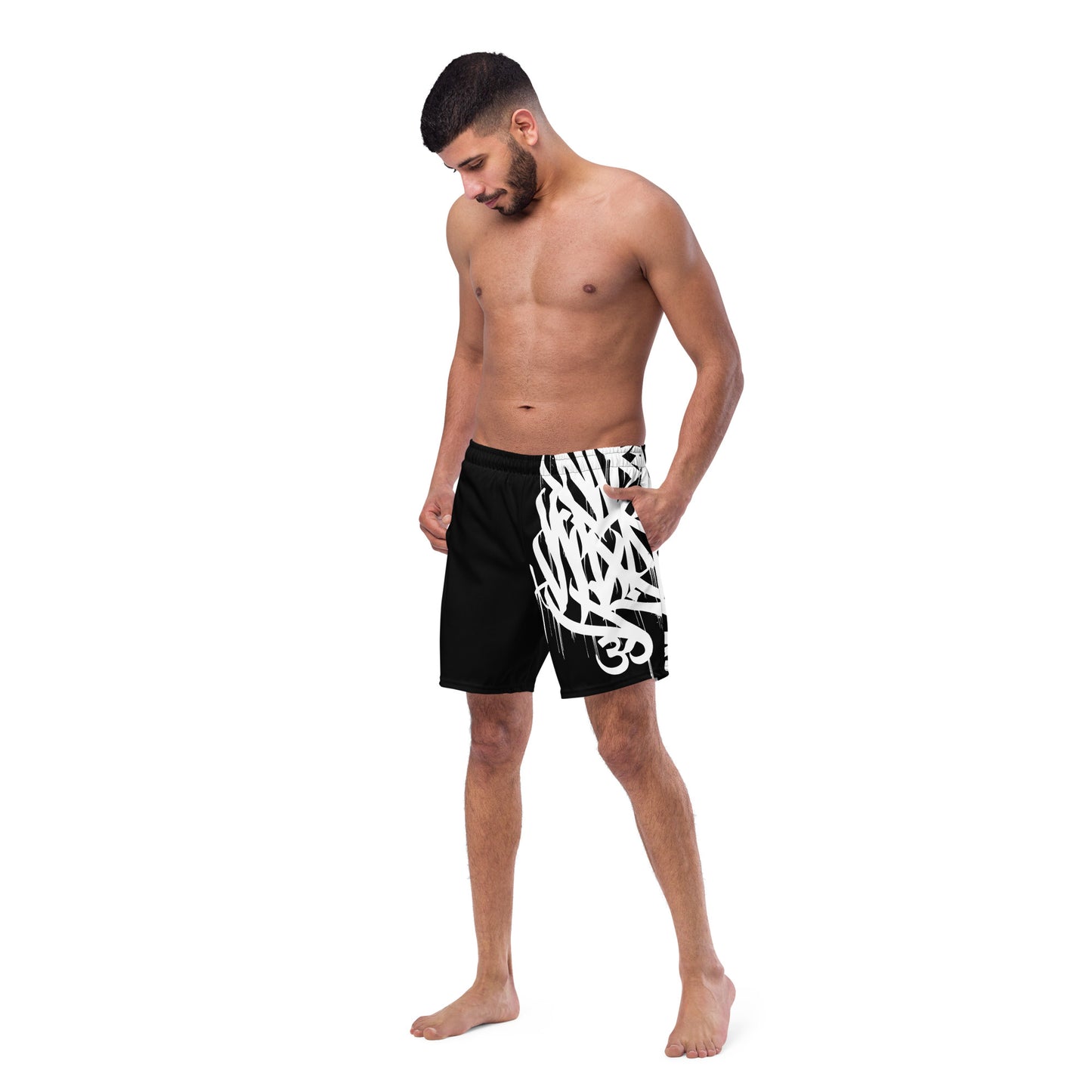 Dark Heart City “Namaste” - Men's swim trunks