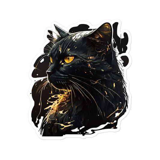 Dark Heart City “Magical Black Cat” sticker