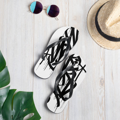 Dark Heart City “Namaste” Flip-Flops