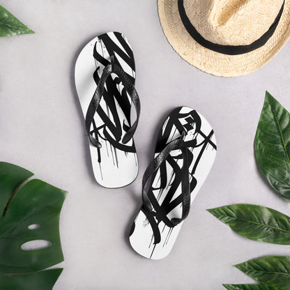 Dark Heart City “Namaste” Flip-Flops