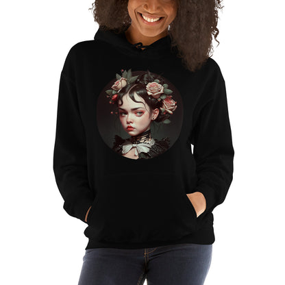 Dark Heart City “Kawaii Victorian Goth Girl” Unisex Hoodie