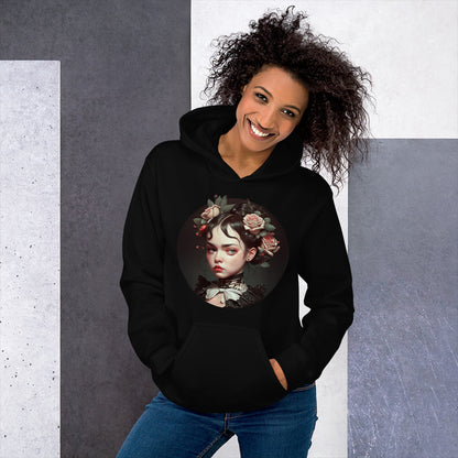 Dark Heart City “Kawaii Victorian Goth Girl” Unisex Hoodie