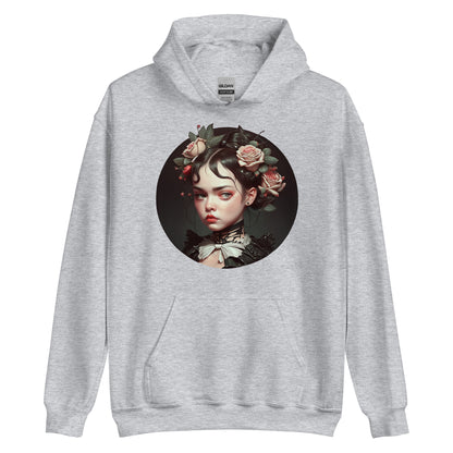 Dark Heart City “Kawaii Victorian Goth Girl” Unisex Hoodie