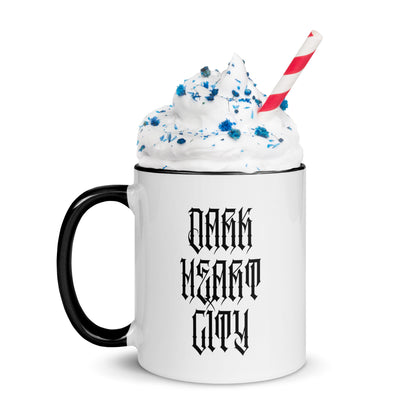 Dark Heart City Logo - Mug with Color Inside