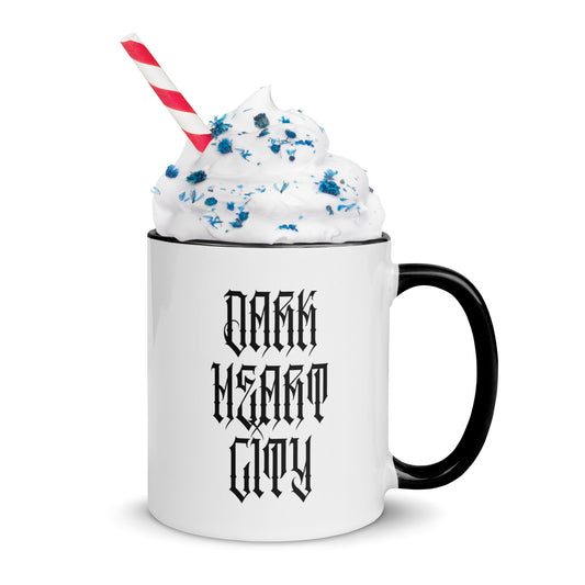 Dark Heart City Logo - Mug with Color Inside