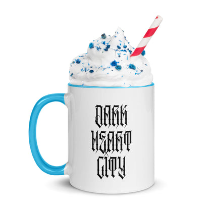 Dark Heart City Logo - Mug with Color Inside
