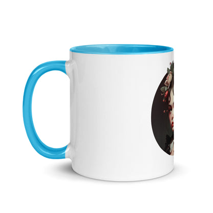 Dark Heart City “Victorian Goth Girl” Mug with Color Inside