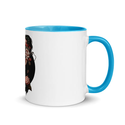 Dark Heart City “Kawaii Goth Girl” Mug with Color Inside