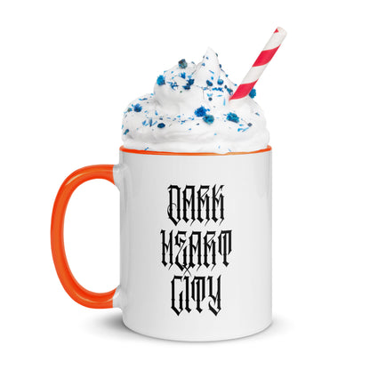 Dark Heart City Logo - Mug with Color Inside