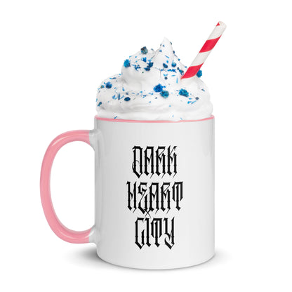 Dark Heart City Logo - Mug with Color Inside