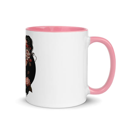 Dark Heart City “Kawaii Goth Girl” Mug with Color Inside