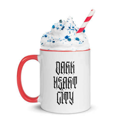 Dark Heart City Logo - Mug with Color Inside