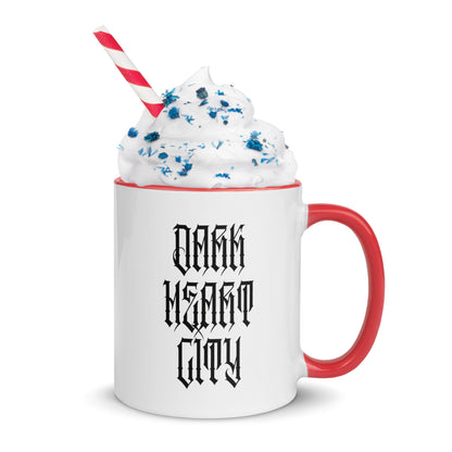 Dark Heart City Logo - Mug with Color Inside