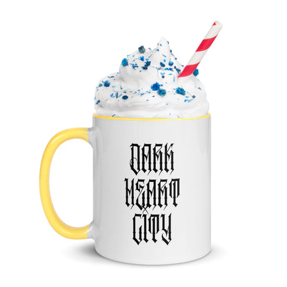 Dark Heart City Logo - Mug with Color Inside