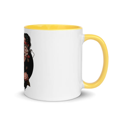 Dark Heart City “Kawaii Goth Girl” Mug with Color Inside