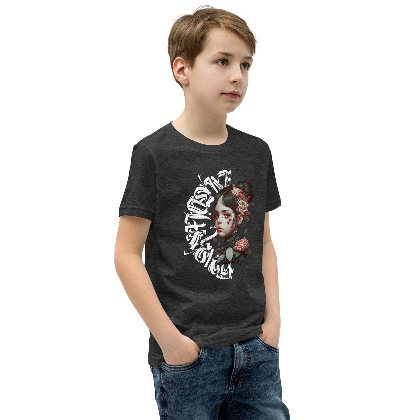 Dark Heart City “Ready for the New World - Manifest” - Youth Short Sleeve T-Shirt